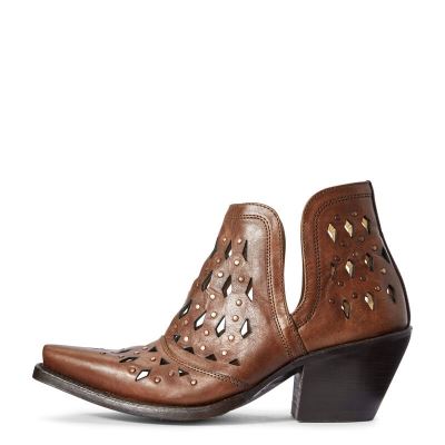 Ariat Dixon Studded - Western Laarzen Bruin Dames - 35773-150